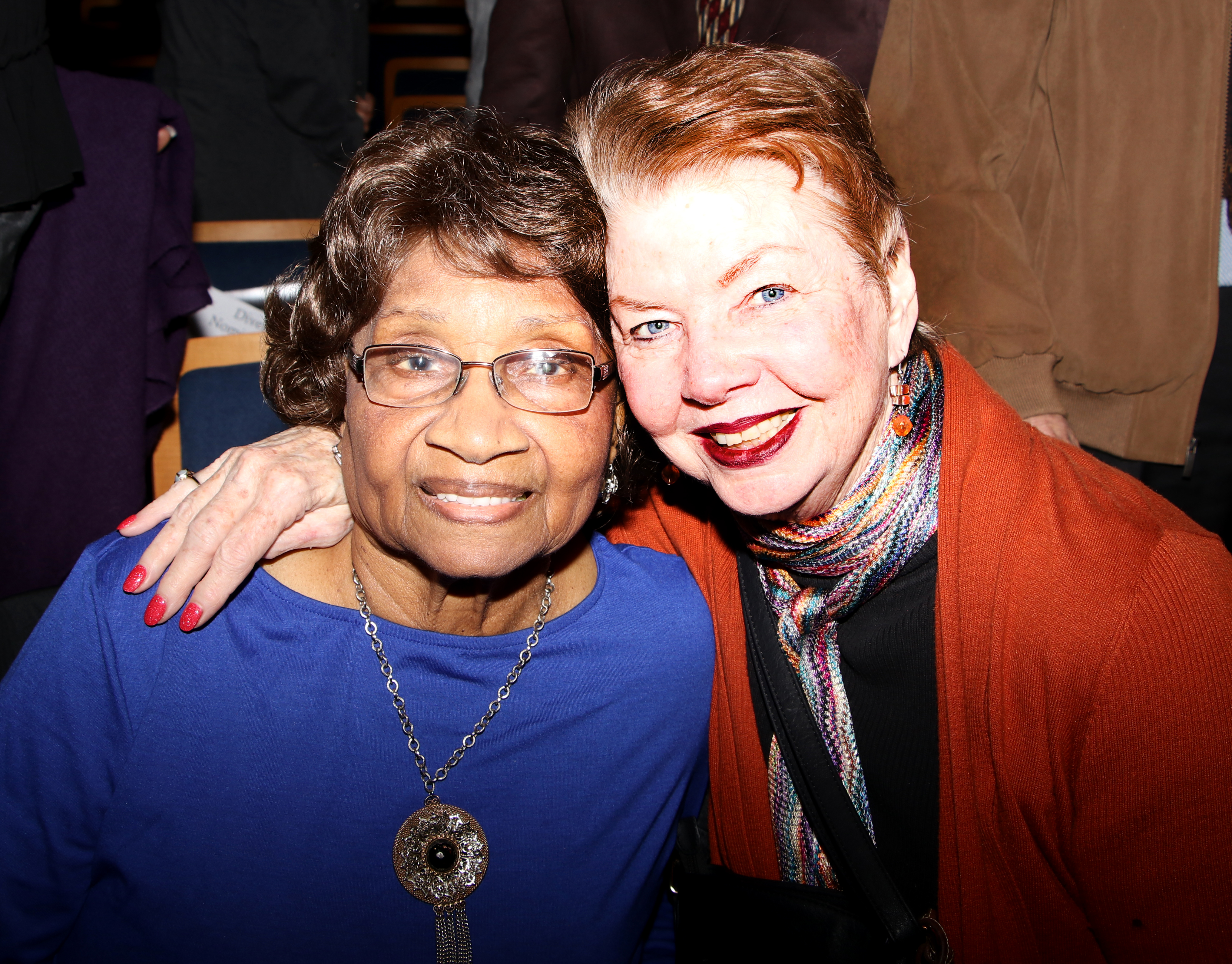 Dr. Myrtle Hightower and Dotty Gandy 